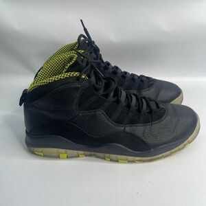 AIR JORDAN X RETRO‎ 10 "VENOM GREEN" BLACK 2014 RARE 310805-033 Sz 14